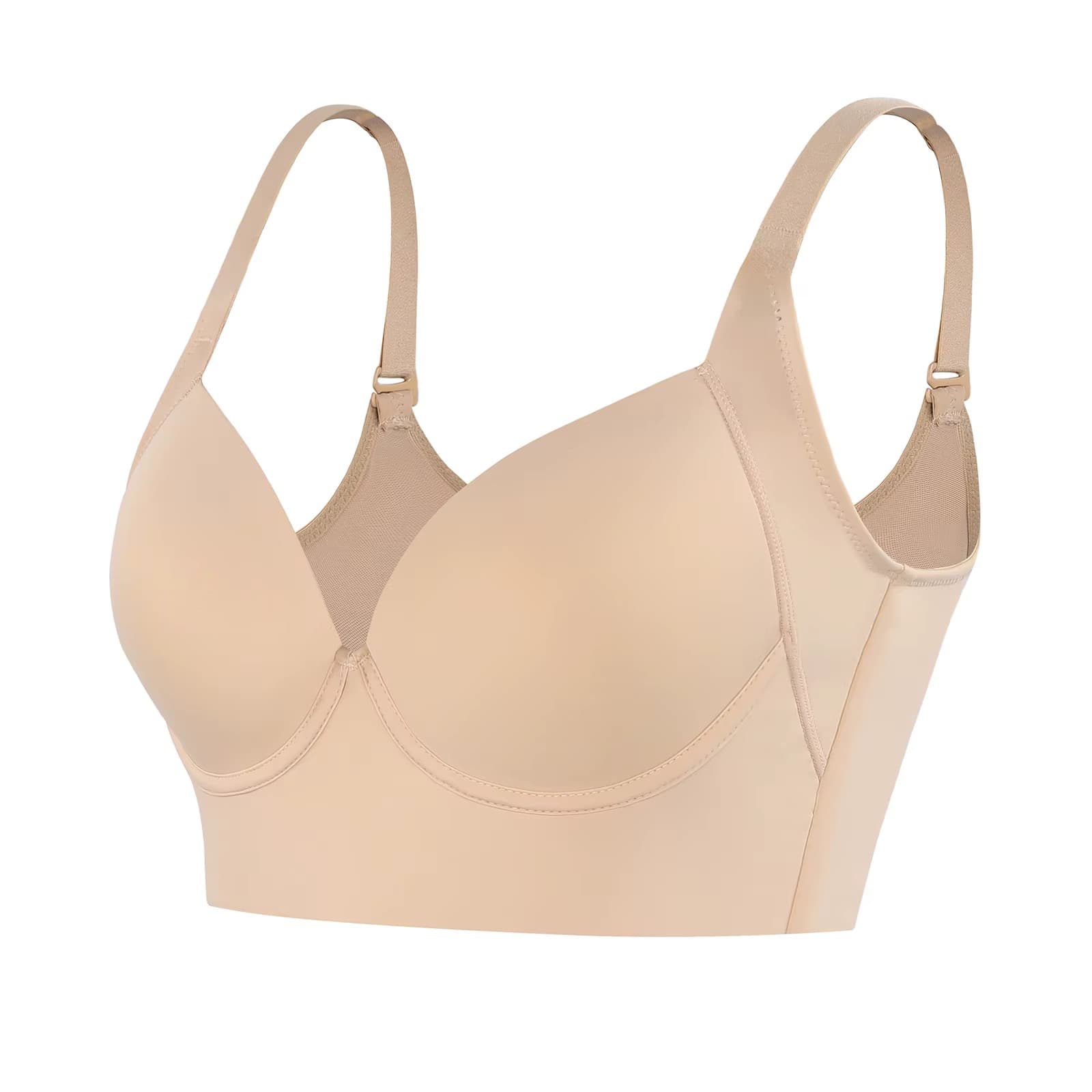 Full Coverage Bra- Smooth Back Folds view 6