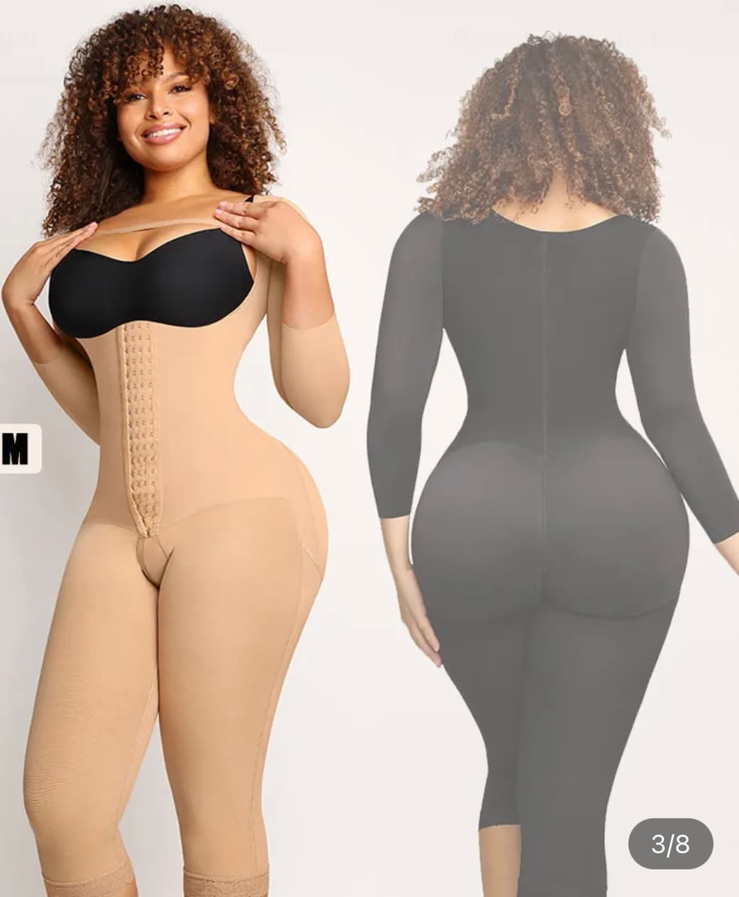 4 in 1 Full Body Shaper- Medium Compression view 3