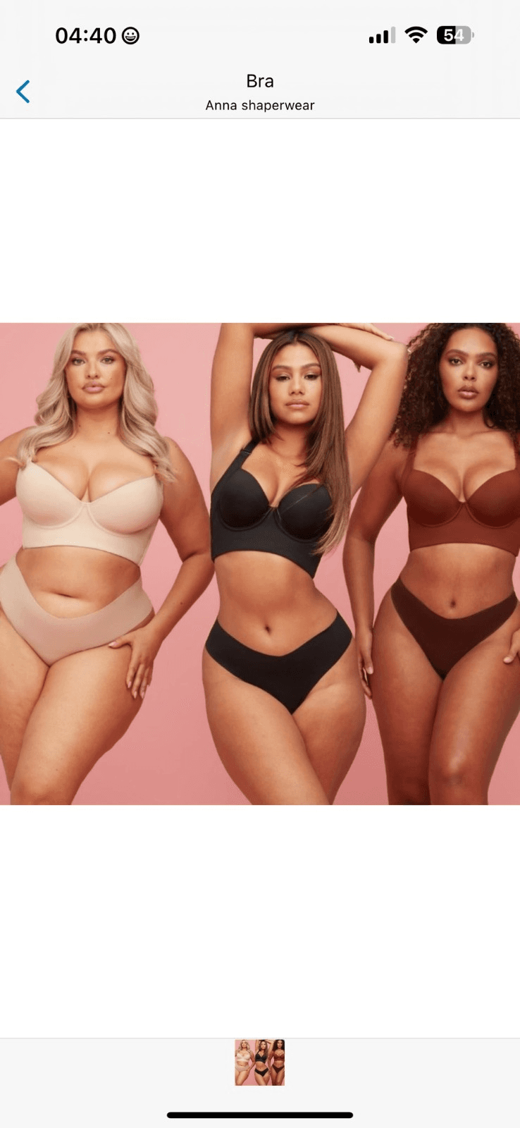 Wider Coverage Back Fat Bra view 3